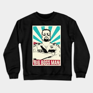 Vintage Retro Big Boss Man Crewneck Sweatshirt